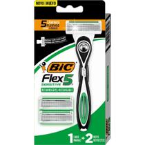 Barbeador Descartavel BIC FLEX 5 Sensitive Blister