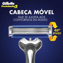 Barbeador Descartável Gillette Prestobarba3 4 Unidades Barbeador Descartável Gillette Prestobarba3 4 Unidades
