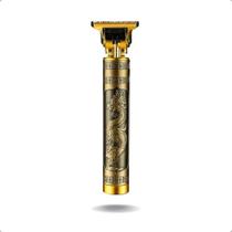 Barbeador Dragão Dourado - Aparador Usb