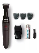 Barbeador e aparador philips multigroom 2 em 1 à prova d'agua bi-volt mg1100 Barbeador e aparador philips multigroom 2 em 1 à prova d'agua bi-volt mg1100