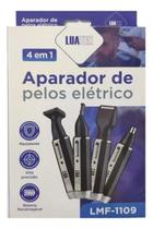 Barbeador e cortador de cabelo Luatek LMF-1109 preto 5V