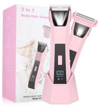 Barbeador elétrico 2 em 1 Bikini Trimmer Bomic para mulheres