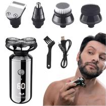 Barbeador Eletrico 5 Em 1 Relaxmedic Perfeito Para Homens - A.R Variedades Mt