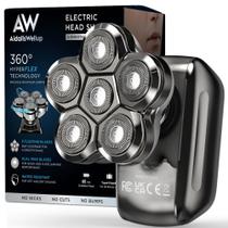 Barbeador elétrico AxiomWarrior para homens carecas à prova d'água