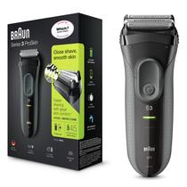 Barbeador elétrico Braun Series 3 ProSkin 3000s para homens