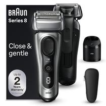 Barbeador elétrico Braun Series 8 8567cc para homens molhados e secos