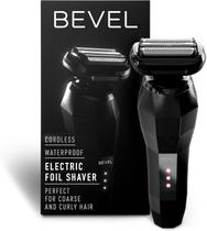 Barbeador Elétrico Carregamento Rápido Recarregável Sem Fio Preto Bevel barbeador elétrico úmido e seco impermeável Barbeador Elétrico Carregamento Rápido Recarregável Sem Fio Preto Bevel barbeador elétrico úmido e seco impermeável