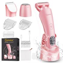 Barbeador elétrico Hatteker 3 em 1 para mulheres IPX7 à prova d'água