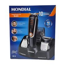 Barbeador Elétrico Maquina De Barbear Aparelho BG-16 3em1