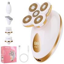 Barbeador elétrico Mosago 5 em 1, indolor, recarregável para mulheres Barbeador elétrico Mosago 5 em 1, indolor, recarregável para mulheres