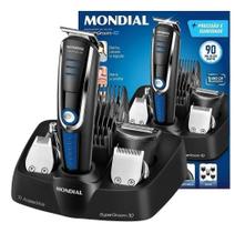 Barbeador Elétrico Nariz Orelha Barba Cabelo Bigode íntimas Mondial BG03