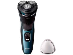 Barbeador Elétrico Philips 3000 Series Shaver Seco e Molhado 1 Velocidade