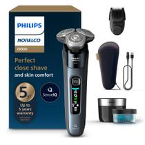 Barbeador elétrico Philips Norelco i9000 Wet & Dry Taubenblau