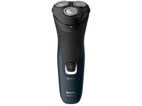 Barbeador Elétrico Philips Series 1000 AquaTouch Seco e Molhado 1 Velocidade