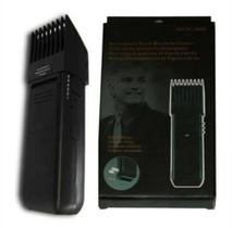 Barbeador elétrico prático recarregável c/ 6 tamanhos de pente e tesoura funcional