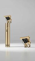 Barbeador Elétrico Profissional Detalhe Dragão Dourado Barbeador Elétrico Profissional Detalhe Dragão Dourado