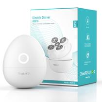 Barbeador elétrico RapterX Magnetic 5D flutuante branco indolor