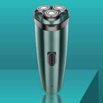 Barbeador Elétrico Recarregável Máquina De Barbear Masculina Elétrica Sem Fio Aparador De Barba Cortador - Aspirador