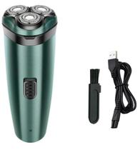 Barbeador Eletrico Recarregavel USB 800mAh Lavavel Luxx Green
