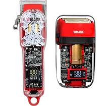 Barbeador Elétrico Wmark E Máquina De Corte Wmark Kit 2X1 Barbeador Elétrico Wmark E Máquina De Corte Wmark Kit 2X1