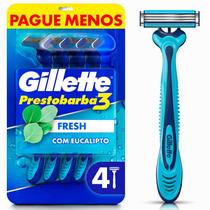 Barbeador Gillette Prestobarba 3 Cool Leve 4 Pague 3 Barbeador Gillette Prestobarba 3 Cool Leve 4 Pague 3