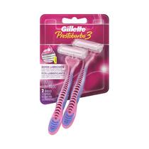 Barbeador Gillette Prestobarba3 Feminino 2 unidades Barbeador Gillette Prestobarba3 Feminino 2 unidades