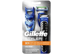 Barbeador Gillette Seco e Molhado - Styler 3 em 1