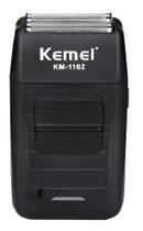 Barbeador Kemei KM-1102 preto 110V/240V