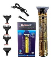 Barbeador Kemei Km-700 Cabelo Profissional Elétrico estilo e elegancia