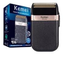 Barbeador Kemei Shaver Km-2024 + Tela Extra e Cabo USB