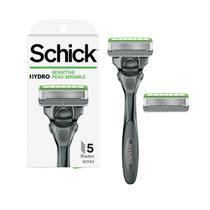 Barbeador Masculino Schick Hydro 5 Sense Sensitive + 2 Refis