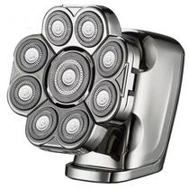 Barbeador Navalha 9D Com Escova Facial Cuidados Masculinos