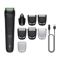 Barbeador Philips All-in-One 7 em 1 MG3917/15 com LED e Lâminas Autoafiadoras Preto