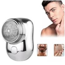 Barbeador Portátil Com Escovas De Limpeza Facial Barbeador Portátil Com Escovas De Limpeza Facial