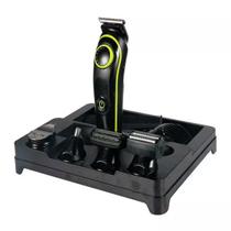 Barbeador Profissional Portátil Kit Corte Bivolt 5 Em 1