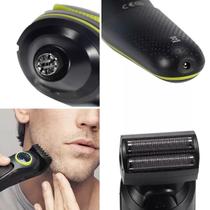 Barbeador Recarregável Kit Corte Precisão Corpo Barba Barbeador Recarregável Kit Corte Precisão Corpo Barba