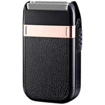 Barbeador Shaver Premium Elétrico Sem Fio 2 Lâminas Preto Barbeador Shaver Premium Elétrico Sem Fio 2 Lâminas Preto