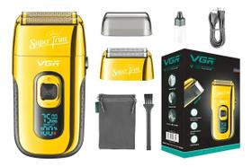 Barbeador Shaver Profissional Vgr Oi Vida Oiv332 Sem Fio Do Barbeador Shaver Profissional Vgr Oi Vida Oiv332 Sem Fio Do