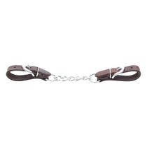 Barbela de Couro e Corrente para Embocadura Rodeo West 39746 Barbela de Couro e Corrente para Embocadura Rodeo West 39746