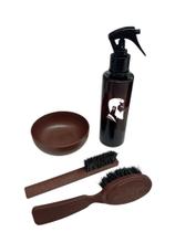 Barber Eco Kit de 4 Acessórios para Barbeiros Martini Linha Premium