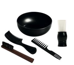 Barber Essencial kit de 5 Acessórios para Barbeiros Marca Martini Linha Premium
