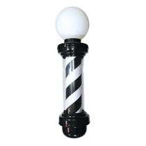 Barber Pole 75cm All Black Todo Preto Megan 220V