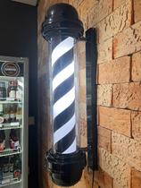 Barber Pole 80cm Big All Black Bivolt Megan