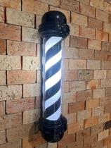 Barber Pole 80cm Big All Black Megan 110V