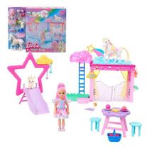 Barbie A Touch Of Magic Mattel - Boneca Chelsea E Pegasus