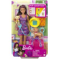Barbie Adota Um Cachorrinho Negra Com Acessorios E Pets