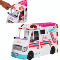 Barbie Ambulância e Clínica Móvel C/ Som 3+ HKT79 Mattel