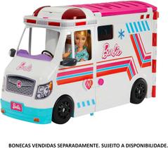 Barbie Ambulância e Clínica Móvel - Mattel HKT79