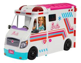Barbie Ambulância E Clínica Móvel - Mattel Hkt79