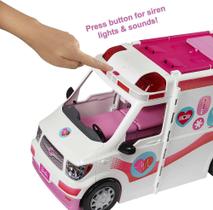 Barbie Ambulância Móvel de Resgate - Mattel